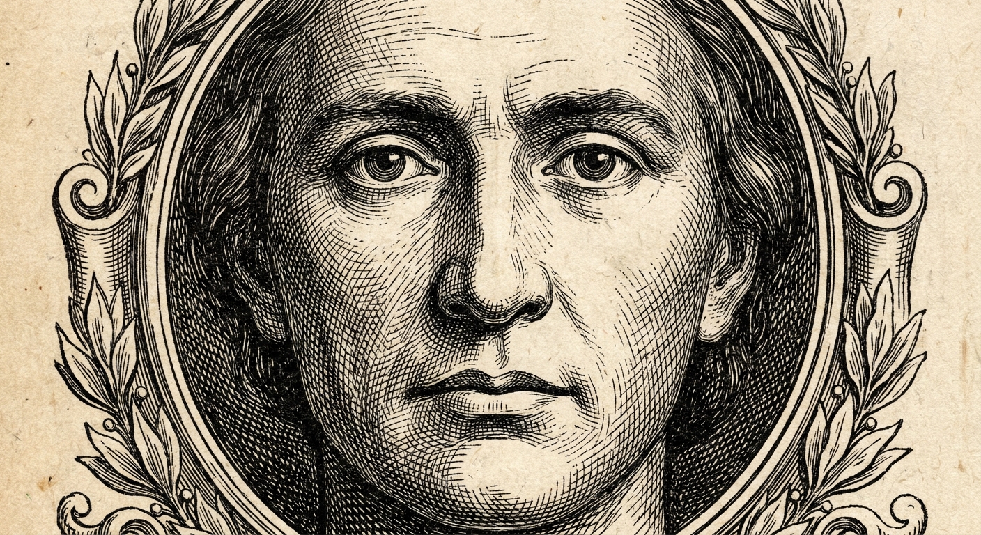 [속보] 대면 상황 시 상대방 안면 주요 부위 식별 가능성 확인 을 묘사한 19세기 목판화 양식의 흑백 삽화